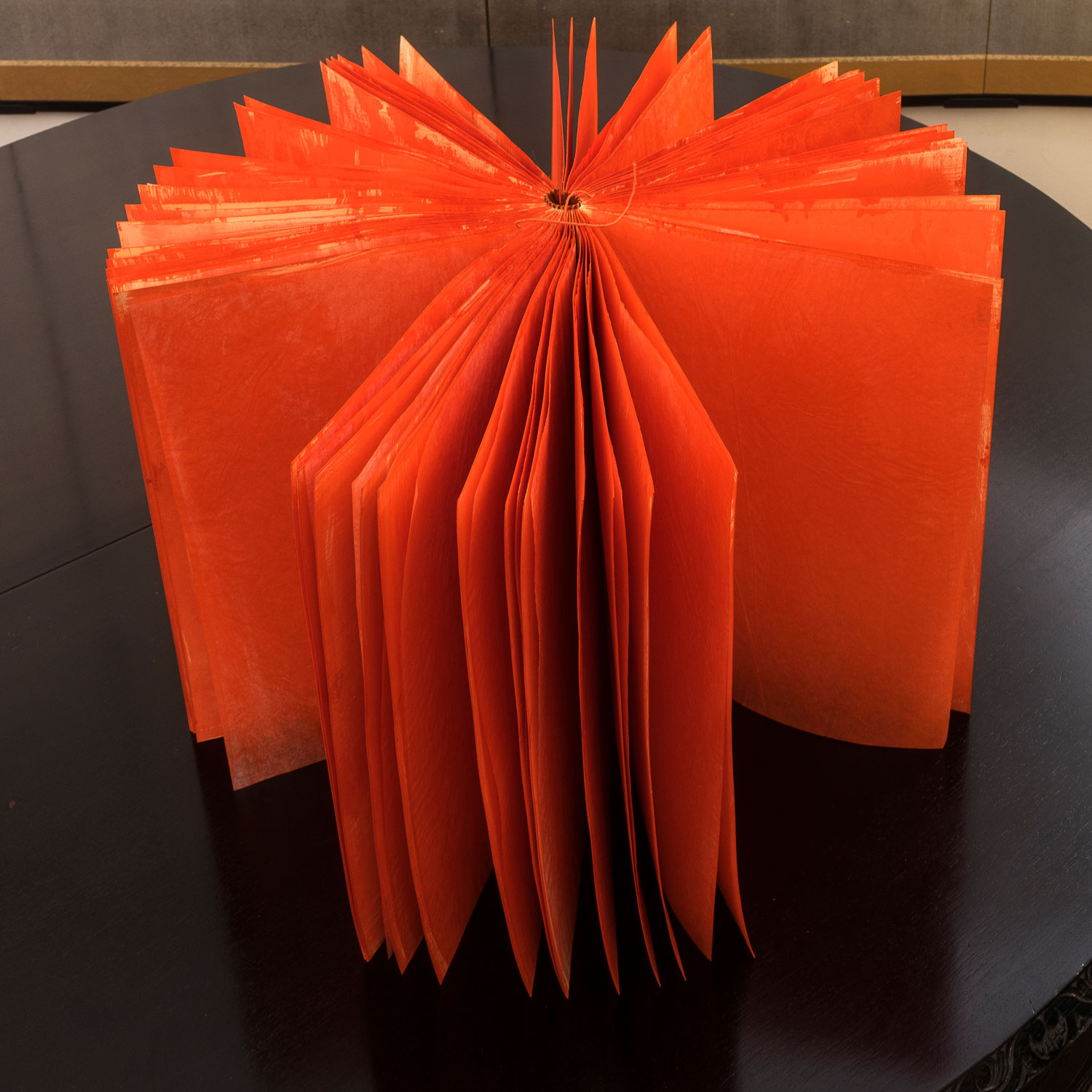 TACHICARDIA, TRACCIATI DEL CUORE, 2019 / carta, acrilico / 24x32.5x5 cm / ph. Juan Carlos Gonzàlez Santiago